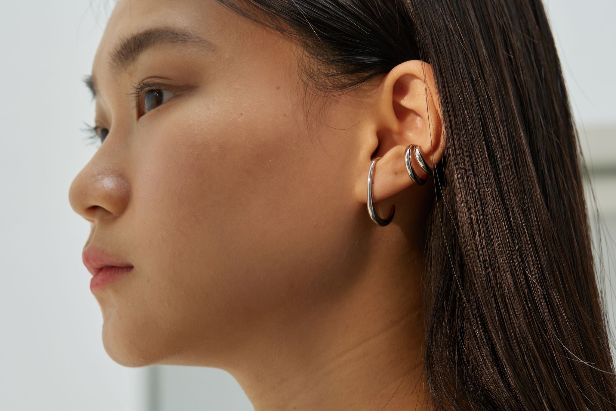 Chunky Hoop Earrings