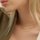 Double Layered Snake Chain