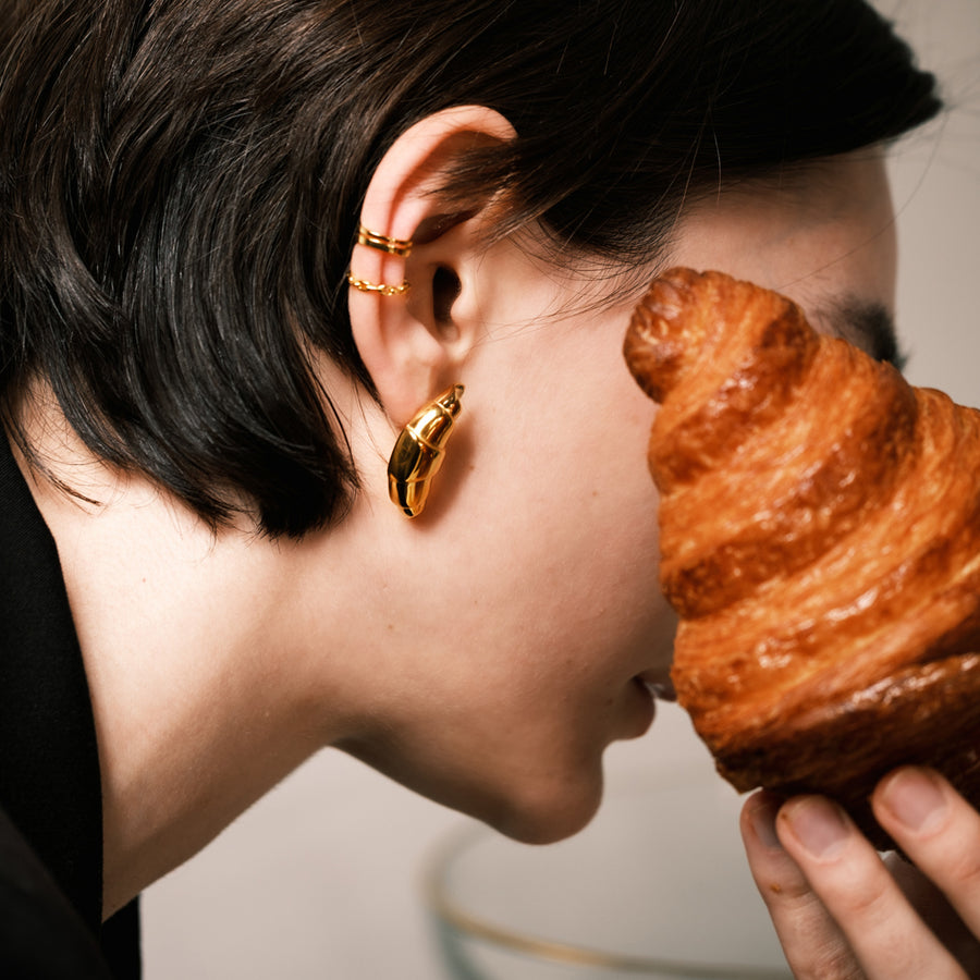 Majestic Croissant Earrings