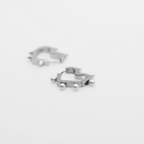 90's Heart Beat: Pearl & Rivet Heart Huggies