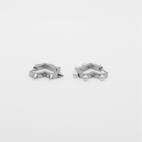 90's Heart Beat: Pearl & Rivet Heart Huggies