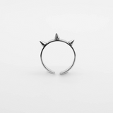 Vault: Triple Rivet Open Ring