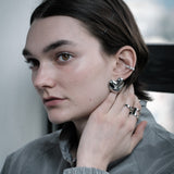 Align: Four-Pearl Ear Cuff