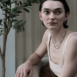 90's Heart Beat: Pearl & Rivet Heart Huggies