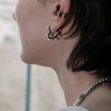 90's Heart Beat: Pearl & Rivet Heart Huggies