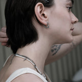 90's Heart Beat: Pearl & Rivet Heart Huggies