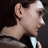 90's Heart Beat: Pearl & Rivet Heart Huggies