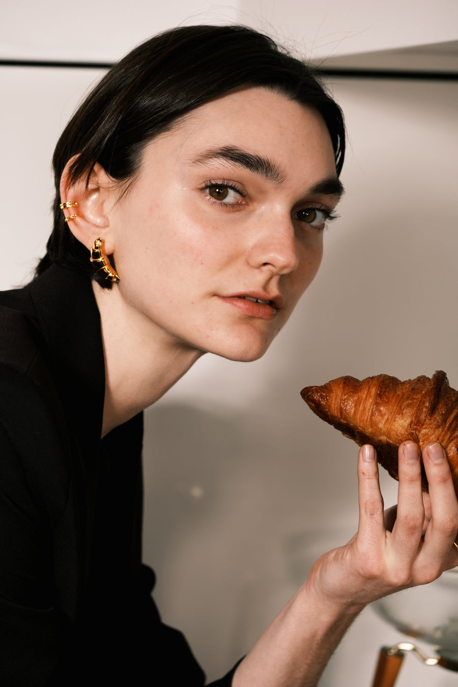 Majestic Croissant Earrings
