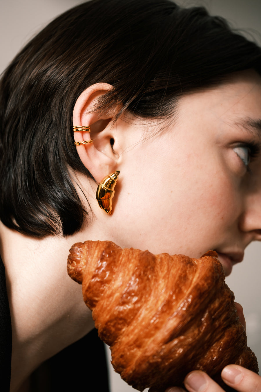 Majestic Croissant Earrings