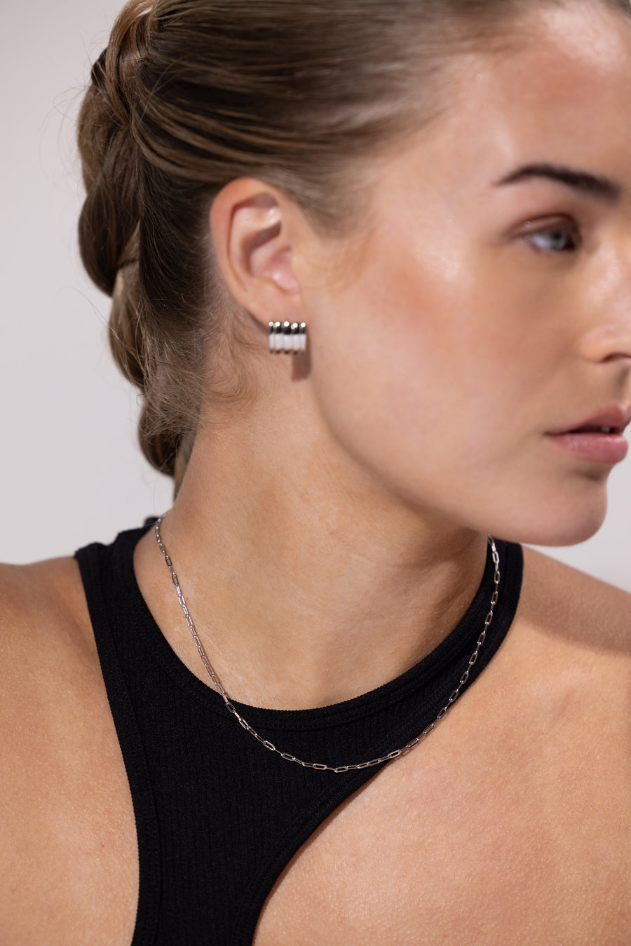 Paper Clip Chain Necklace