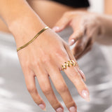 Flat Snake Chain Bracelet