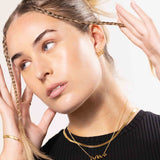 Gold Two Layer Necklace Clasp 