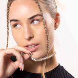 Five Pearl Cuff Earrings