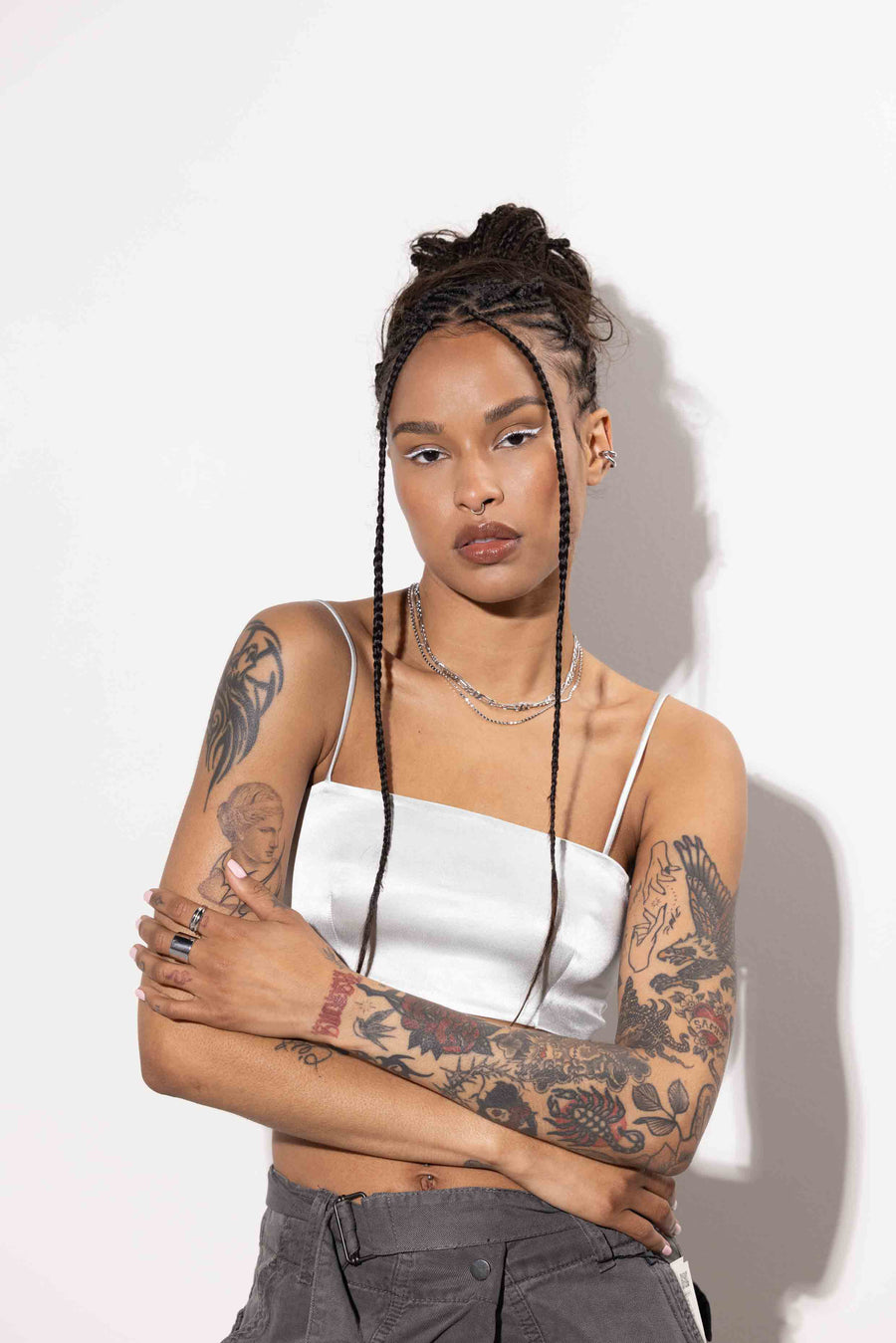 Barebone Two Layer Necklace Clasp