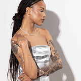 Gold/ Silver Dipped Freshwater Pearl Bracelet