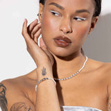 Gold/ Silver Dipped Freshwater Pearl Bracelet