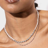 Paper Clip Chain Necklace