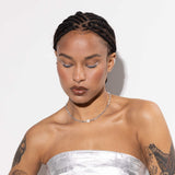 Handmade Fragment Necklace with Freshwater Pearl