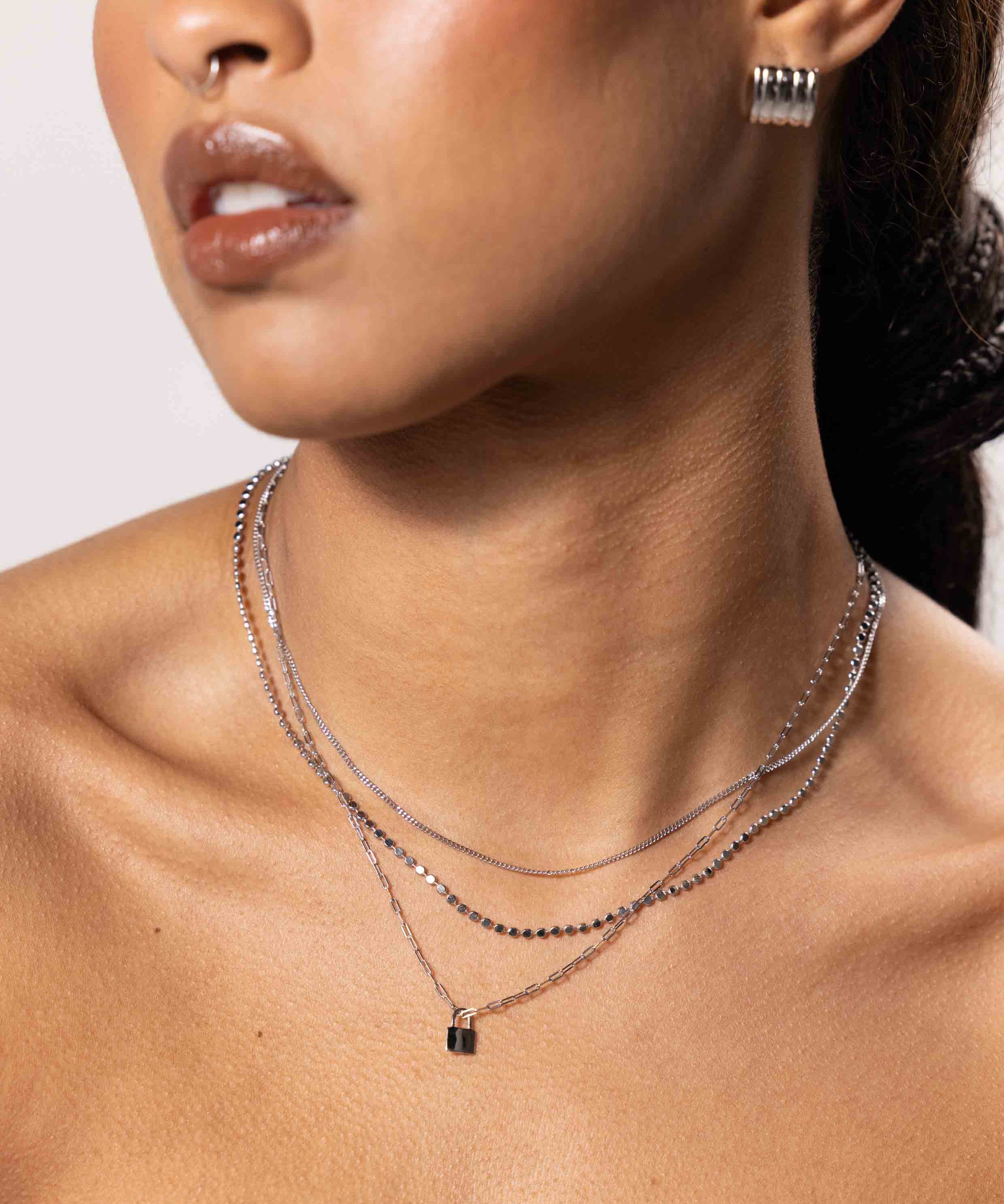 Mini Padlock Necklace