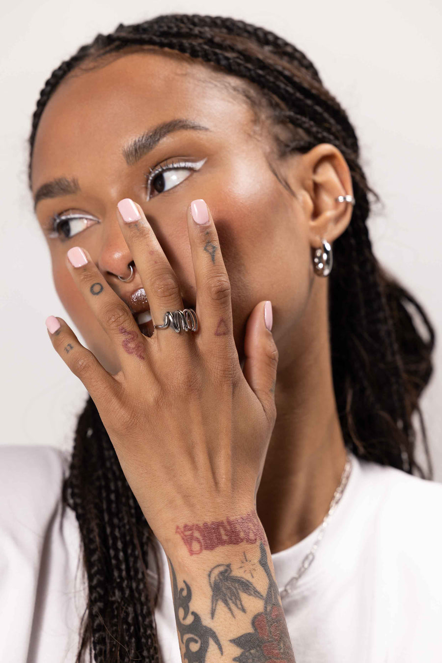 Squiggle Open Ring