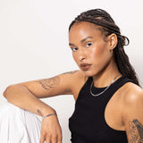 Flat Snake Chain Bracelet