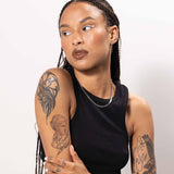 Flat Snake Chain Necklace