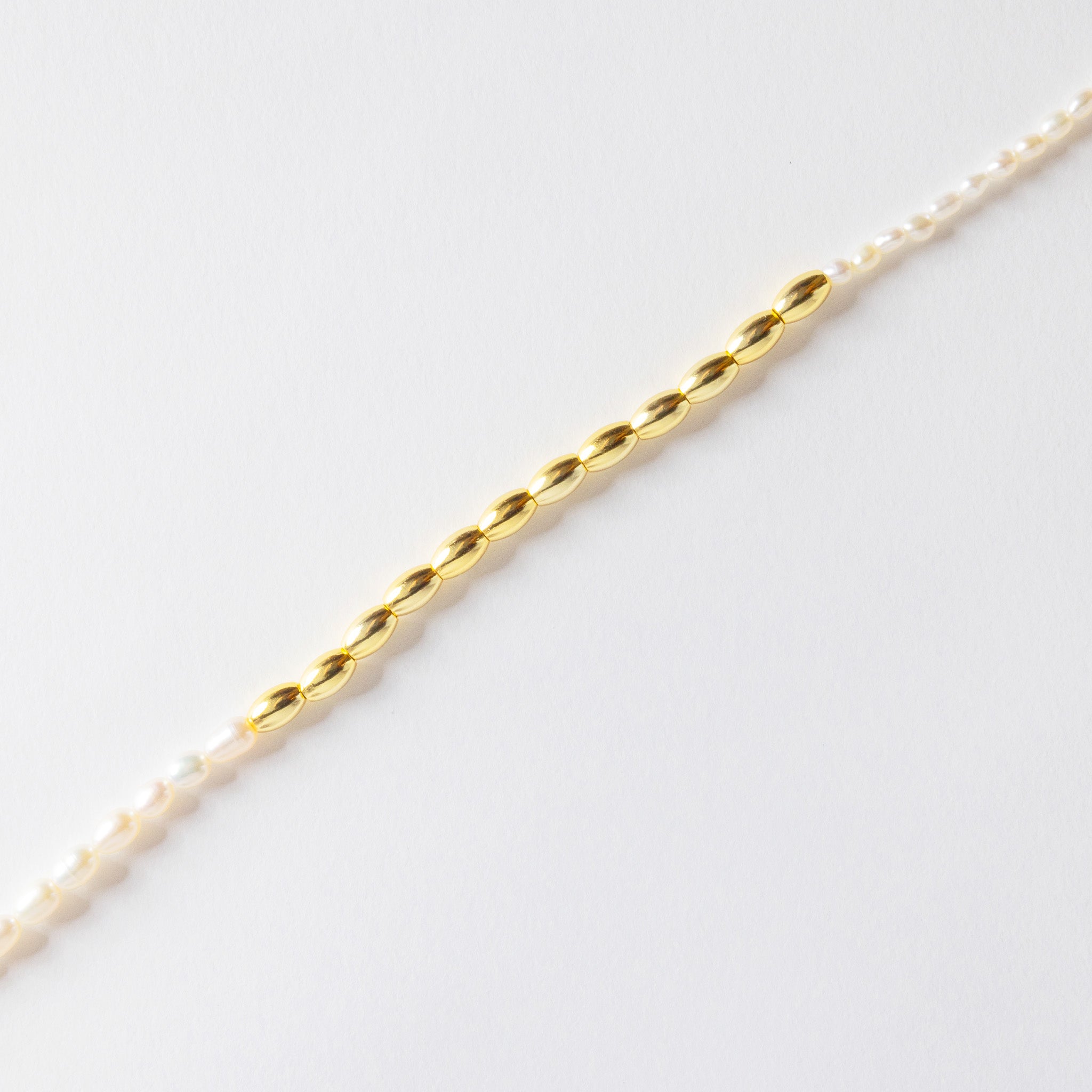 Gold Dipped Freshwater Pearl Necklace