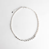 Gold/ Silver Dipped Freshwater Pearl Necklace