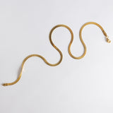 Flat Snake Chain Necklace