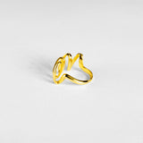 Squiggle Open Ring