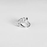 Squiggle Open Ring