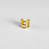 Triple Deck Ear Cuff