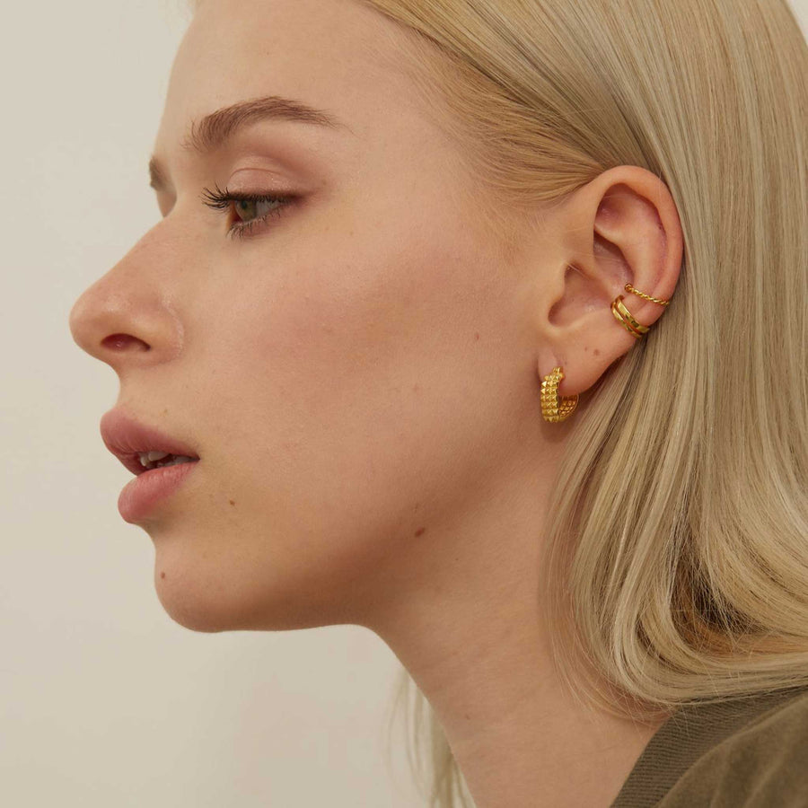 Single Classic Rope Ear Cuff