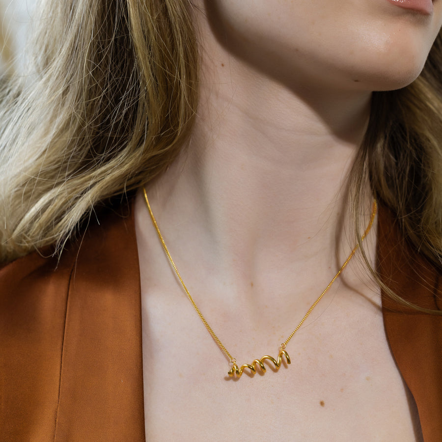 Squiggle Necklace