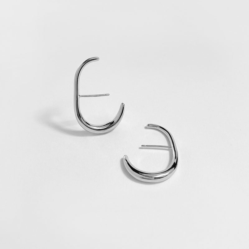 silver ear cuff