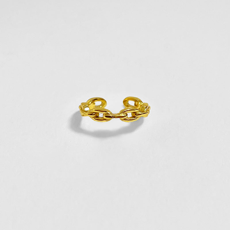 cuff earrings gold