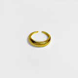 Gold Dome Open Ring