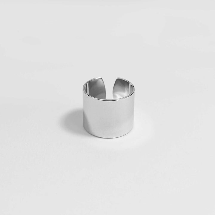 Never Too Basic Open Band Ring - Silver