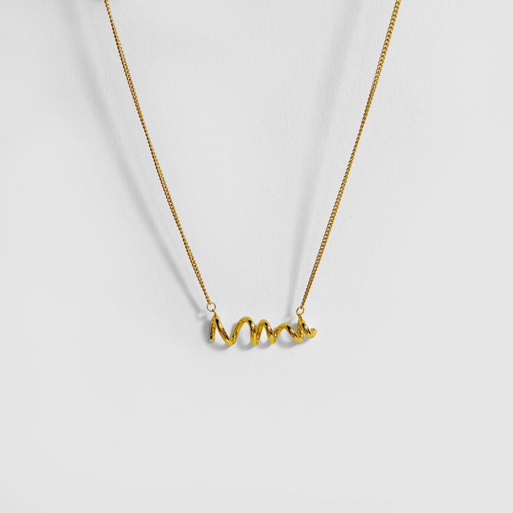 Squiggle Necklace