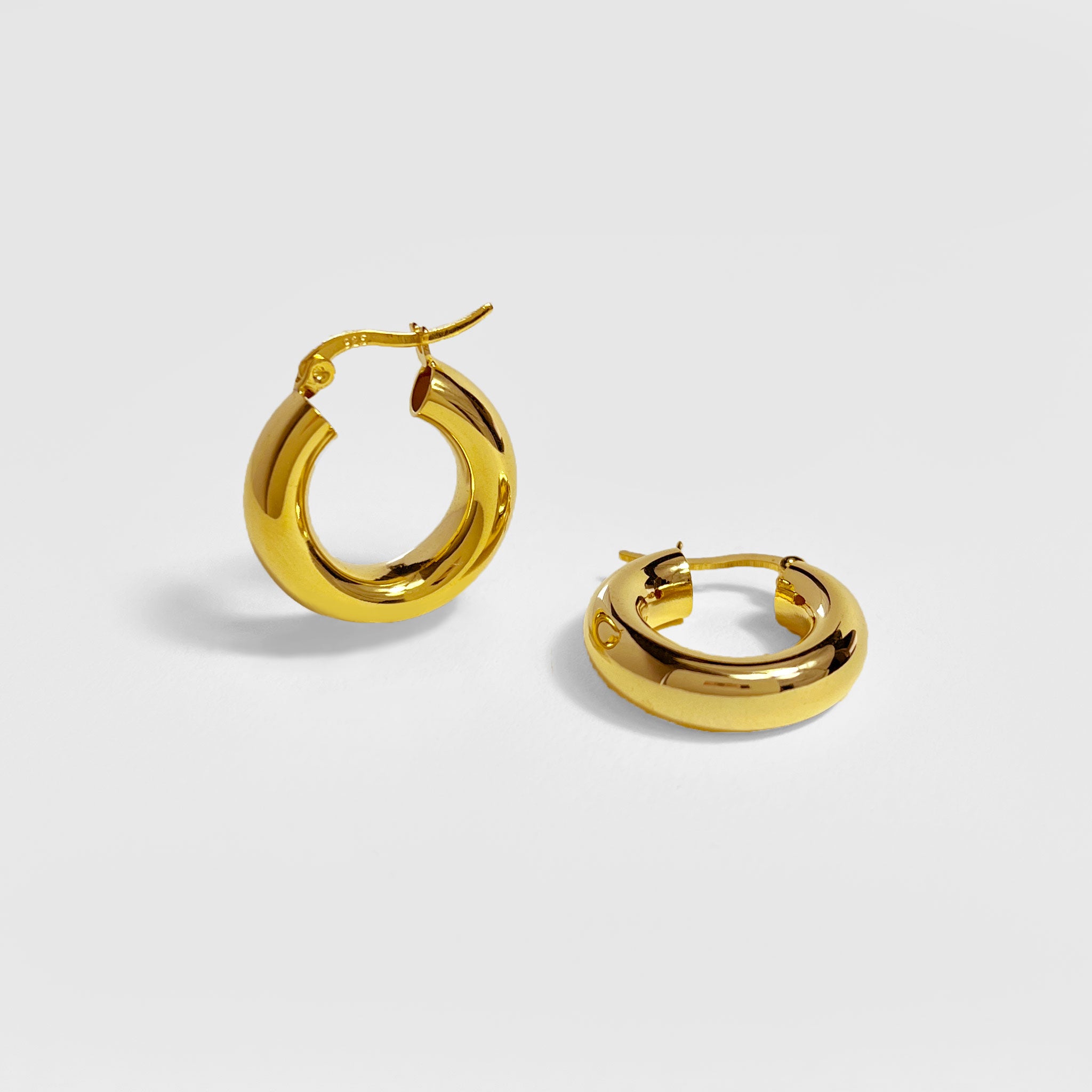 Chunky Hoop Earrings